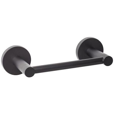 Sure-Loc Hardware Lugano 2-post Pivot Paper Holder, Flat Black LG-PH2PV FBL